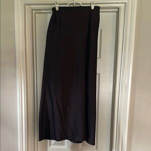Uniqlo Wine Midi Skirt